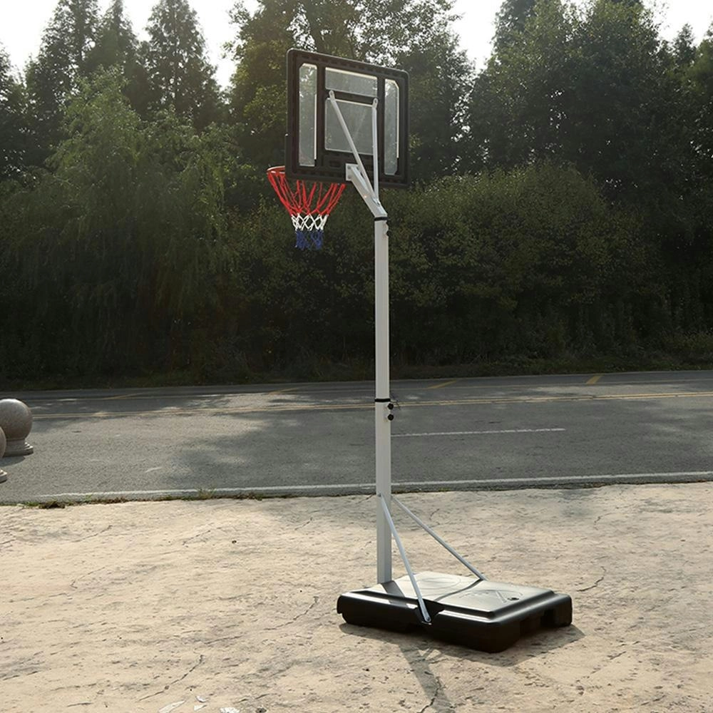 2.6M Dunk Master M034 Basketball Hoop Stand System Adjustable Height Net Rim Kid