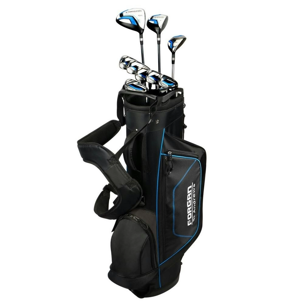 Forgan of St Andrews F200 Golf Clubs Set with Bag, Graphite/Steel, Mens Right Hand