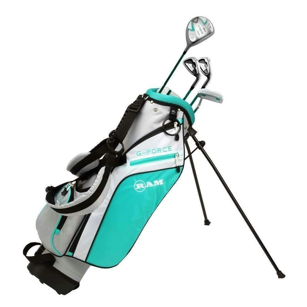 RAM Golf Junior G-Force Girls Golf Clubs Set with Bag, Right Hand