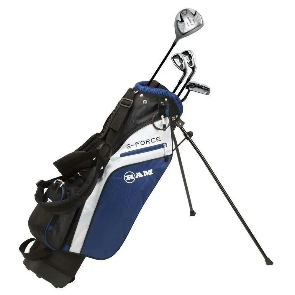 RAM Golf Junior G-Force Boys Golf Clubs Set with Bag, Right Hand