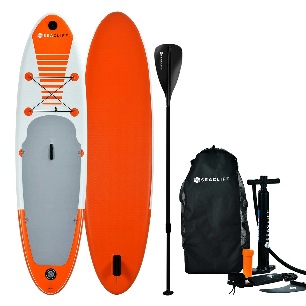 Seacliff 10ft Stand Up Paddle Board SUP Paddleboard Inflatable Standing 300cm