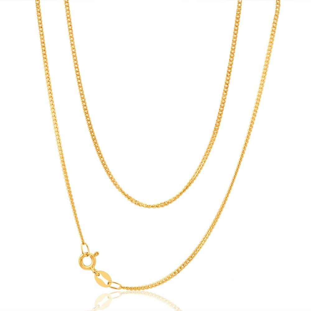 9ct Yellow Gold "Wyatt" Curb Chain