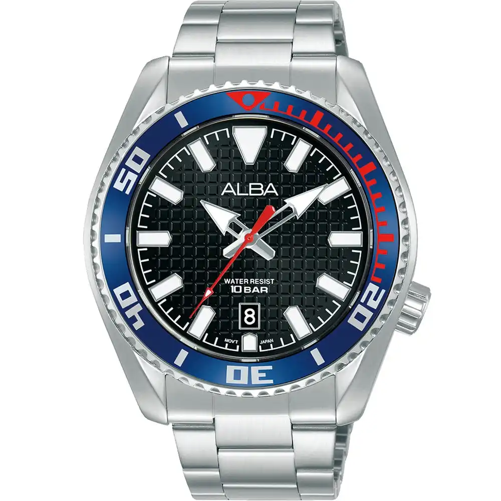 Alba AS9N99X Stainless Steel Mens Watch