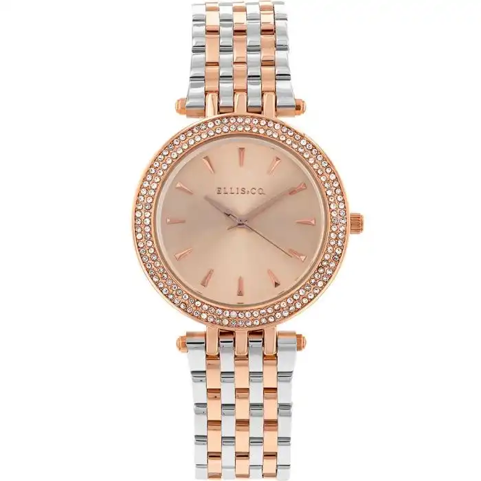 Ellis & Co Skye Multi Tone Stainless Steel Womens Watch