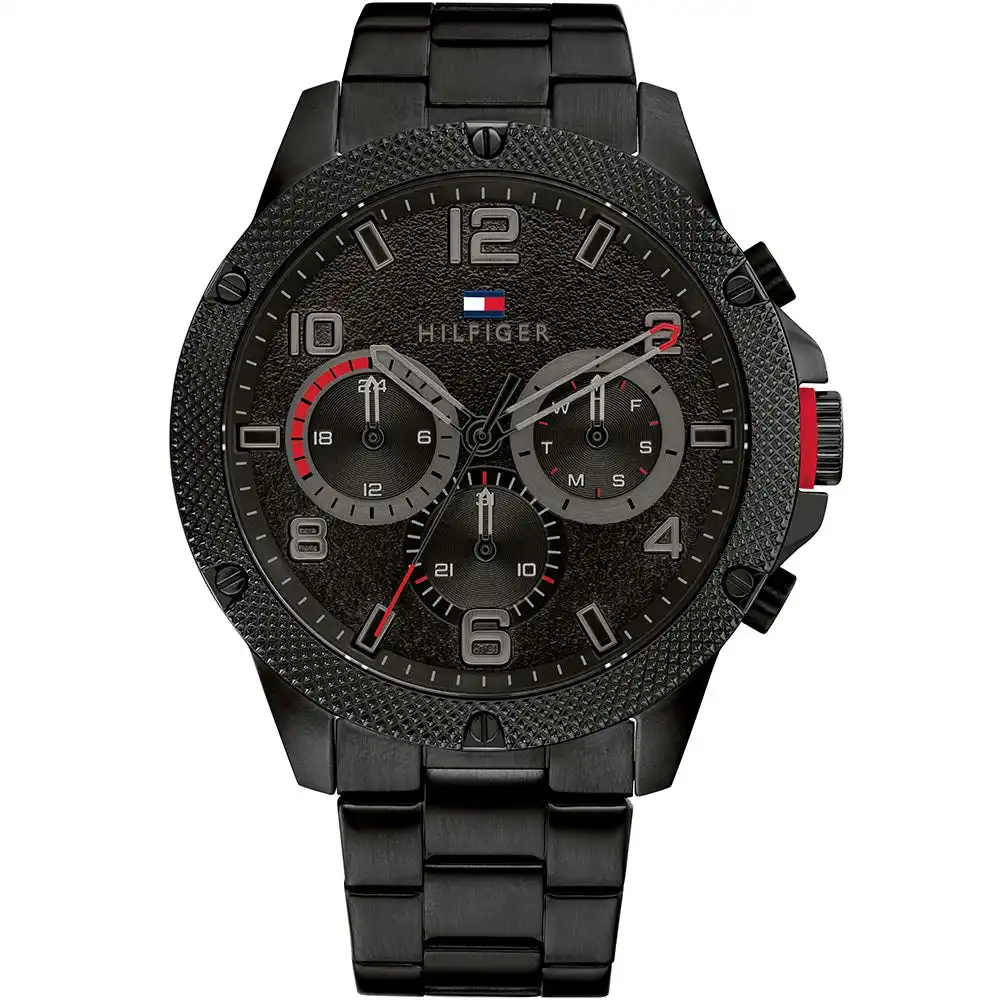 Tommy Hilfiger 1792030 Blaze Black Multifunction Mens Watch