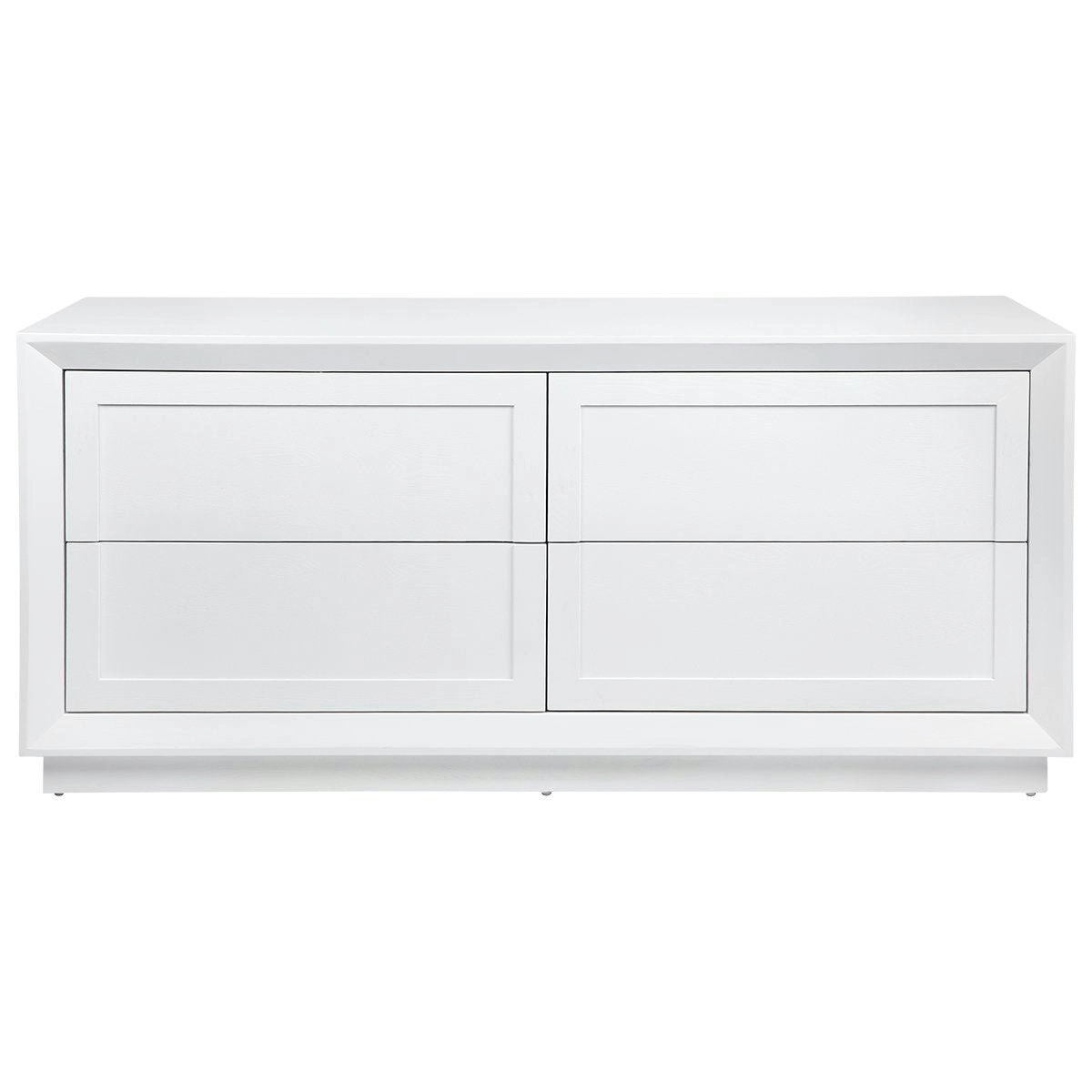 Balmain 4 Drawer Chest - White