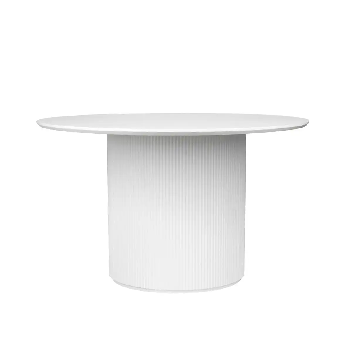 Arlo Round Dining Table - 1.2m White