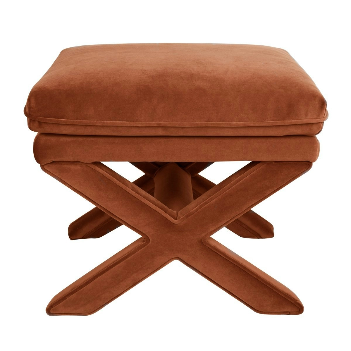 Candace Stool - Caramel Velvet