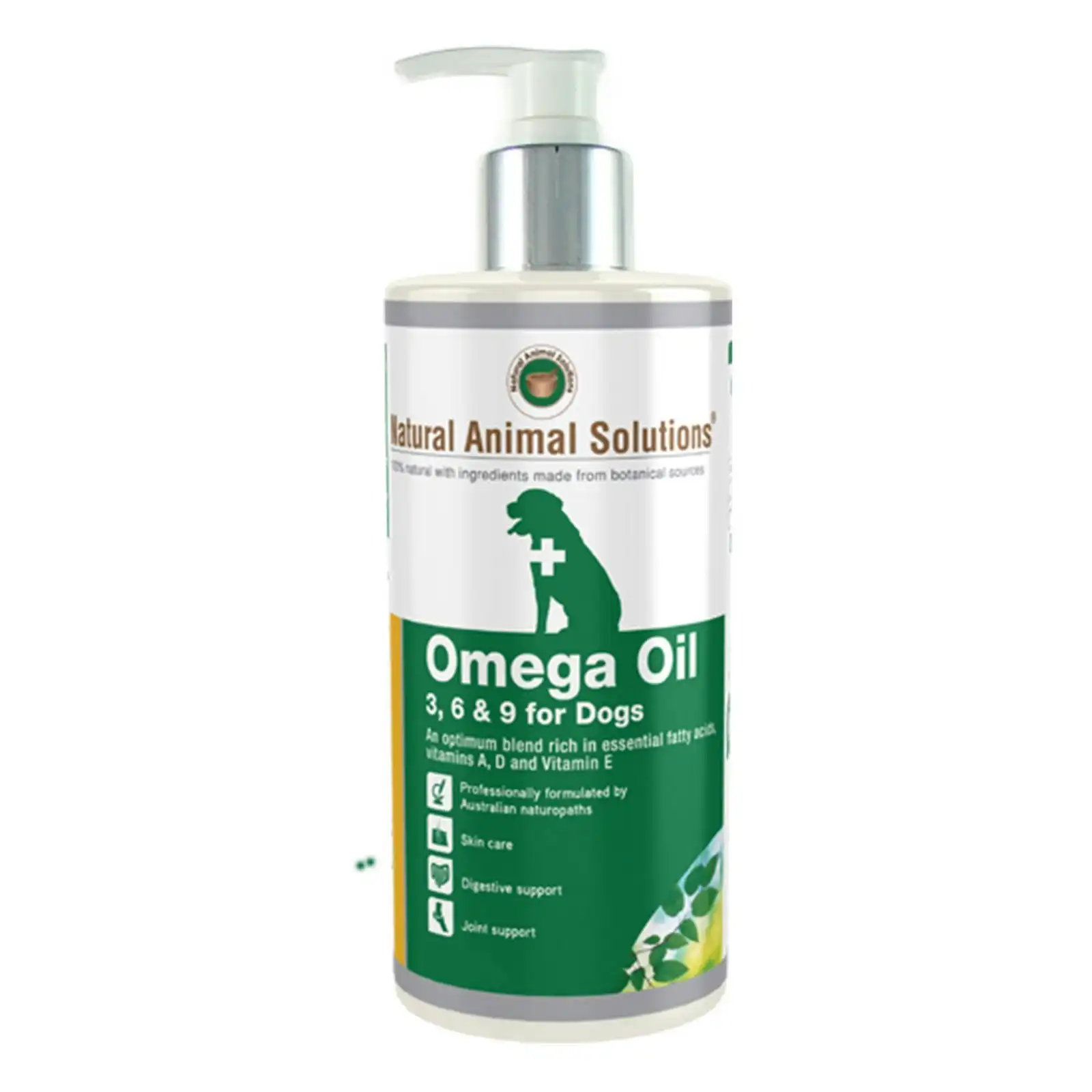 Natural Animal Solutions Omega 3,6 & 9 Oil For Dogs 500 mL