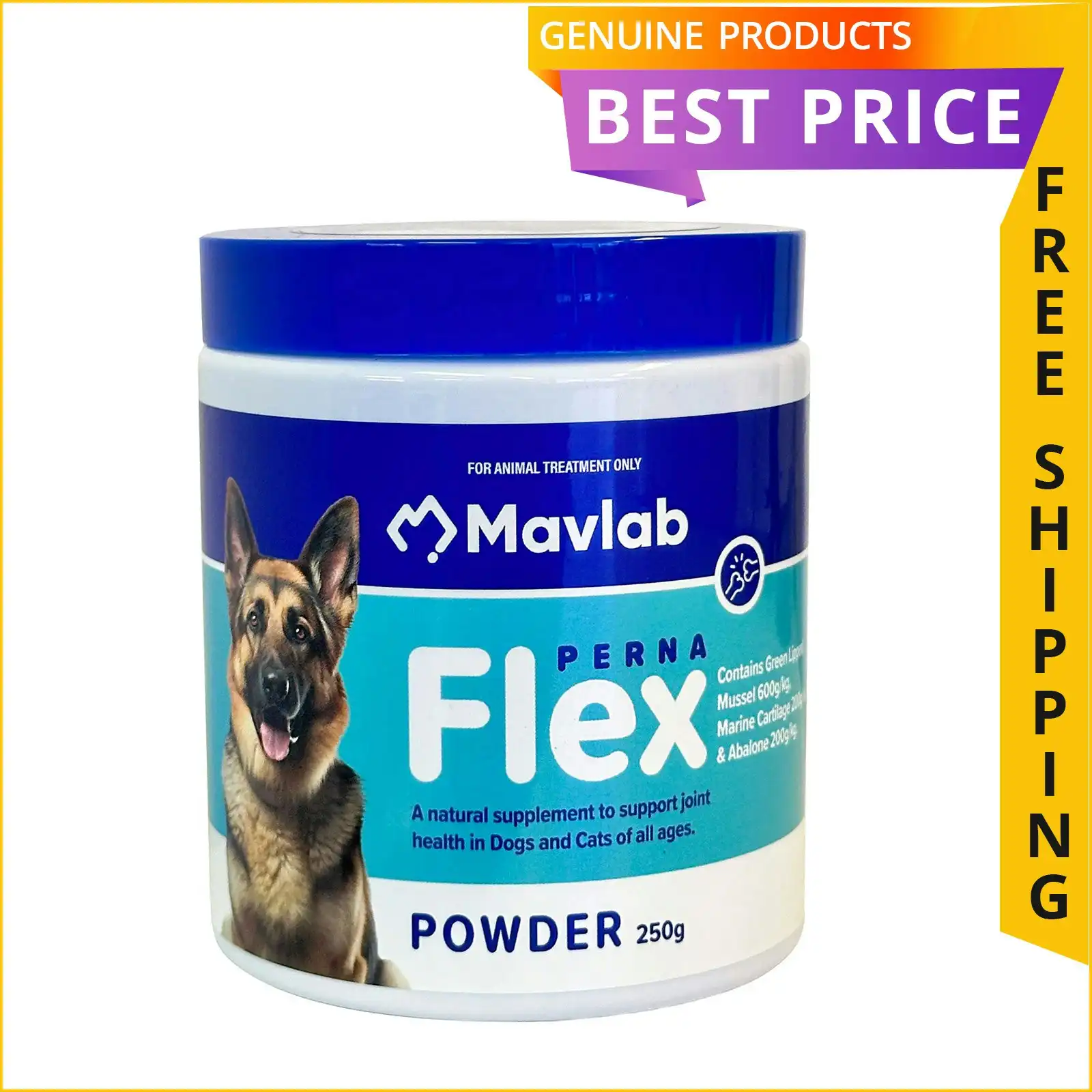 Pernaflex Powder for Dogs 250 GM