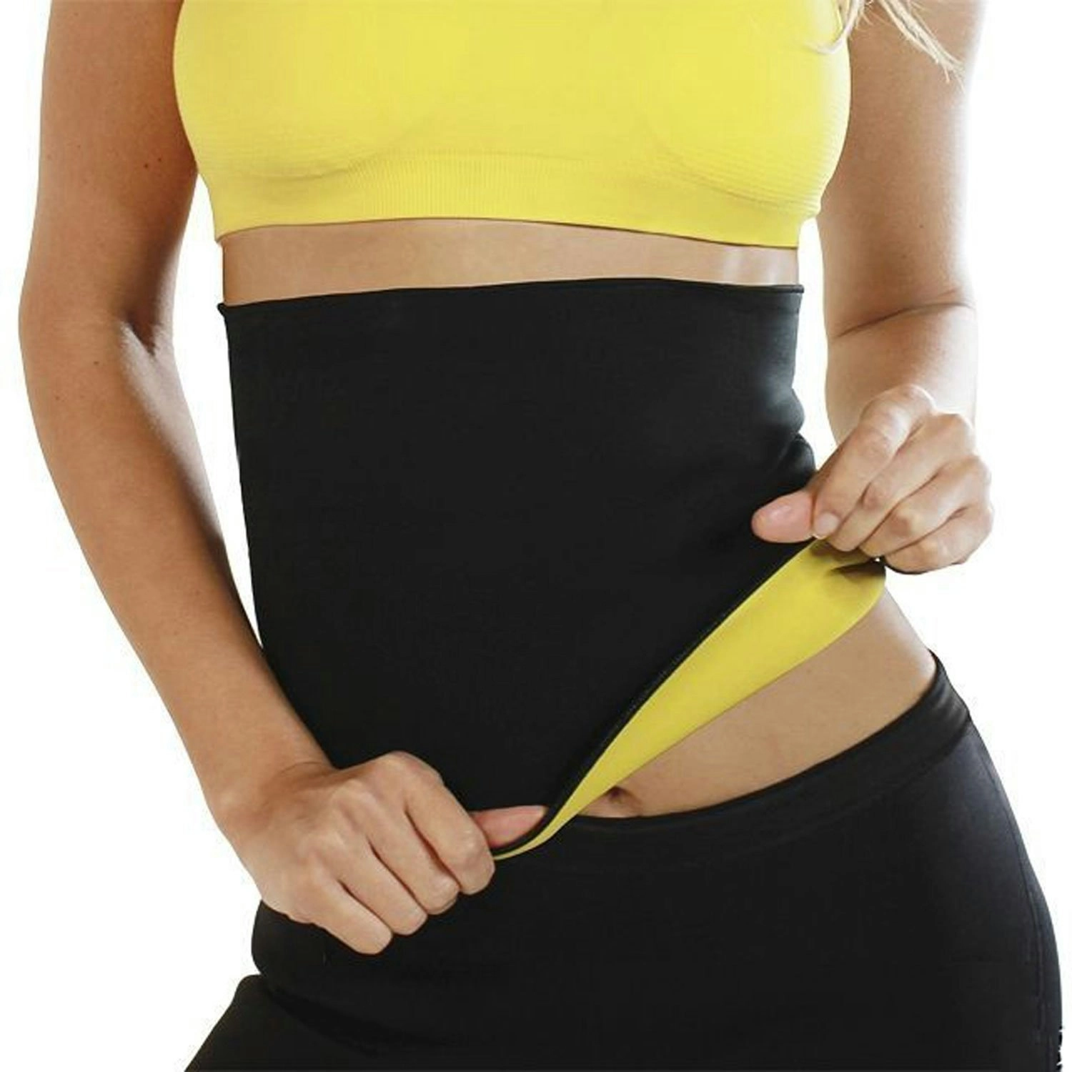 Slimming Workout Belt Neoprene Hot Waist Thermo Trainer Cincher Sweat Shaper - L