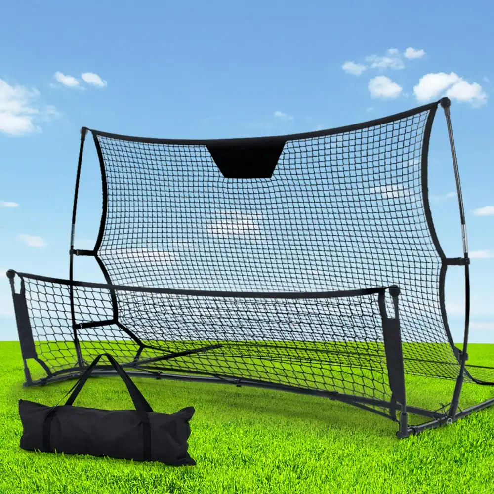 Everfit 2.1m Football Soccer Net Portable Goal Net Rebounder Sports Training