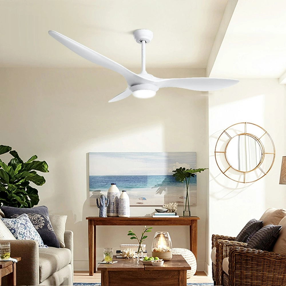 Devanti 52'' Ceiling Fan DC Motor w/Light w/Remote - White