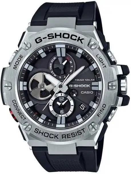 G-Shock Digital & Analogue Watch G-Steel Series GSTB100-1A