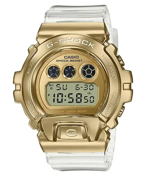 G-Shock Gold metal translucent digital GM6900SG-9D