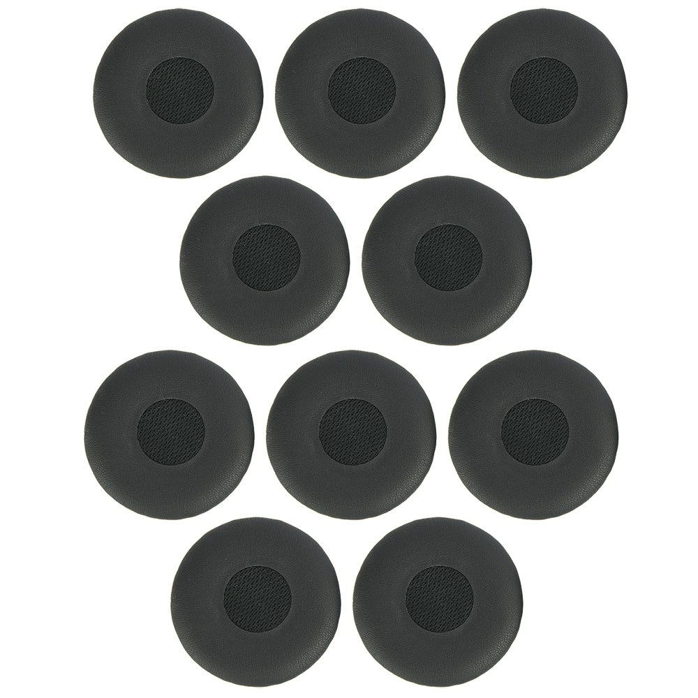 10pc Jabra Replacement/Spare Soft Padded Ear Cushions/Pads For Evolve2-30 Black