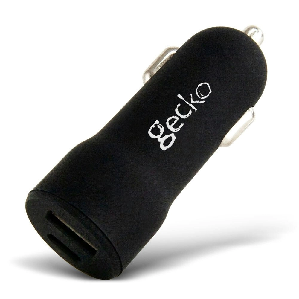 Gecko 36W Dual Ports USB-A/USB-C Cigarette Lighter Android/Samsung Car Charger