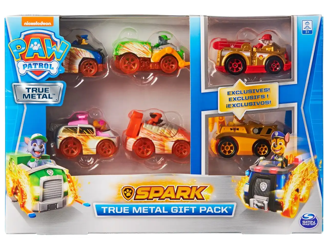 PAW Patrol True Metal Gift Pack Spark Series