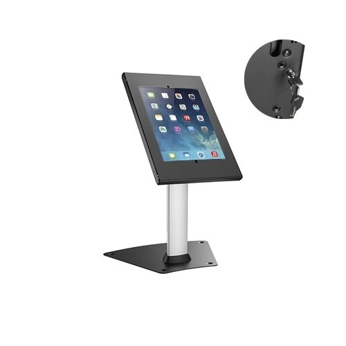 Brateck 49cm Anti-Theft Countertop Kiosk Stand for 9.7"-10.2" iPad/Tablet Black