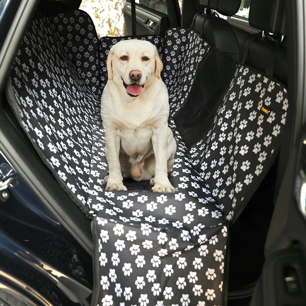 Pawz Pet Back Car Seat Cover Hammock Nonslip Dog Puppy Cat Waterproof Rear Large