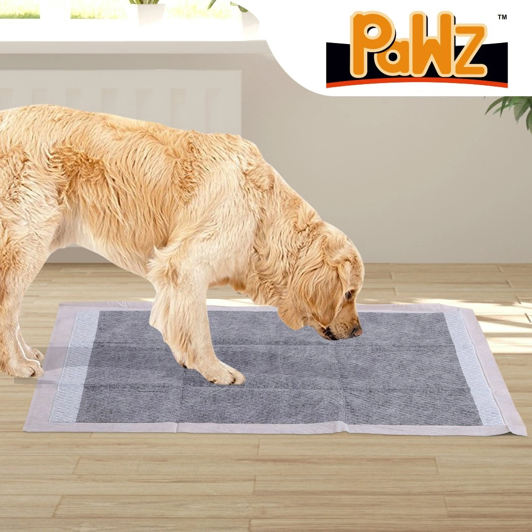 Pawz 200 Pcs 60x60cm Charcoal Pet Puppy Dog Toilet Training Pads Ultra Absorbent