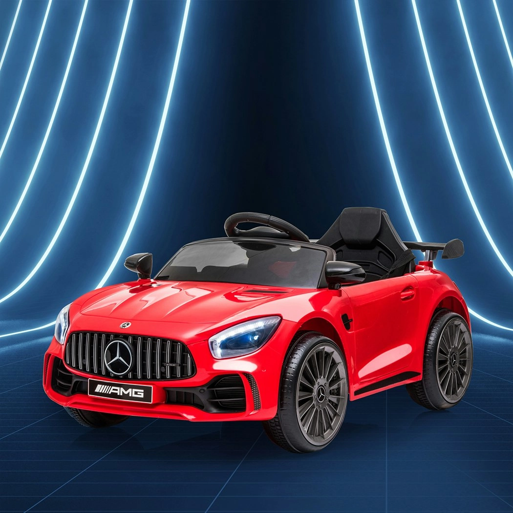 Traderight Group  Kids Ride On Car 12V Battery Mercedes-Benz Licensed AMG GTR Toy Remote Control