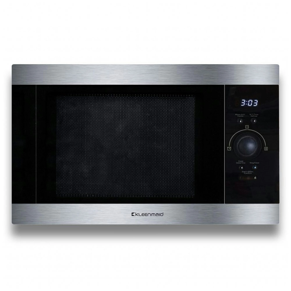 Kleenmaid 900W Kitchen Cooking Built In Microwave Oven Grill Food Heating 28L