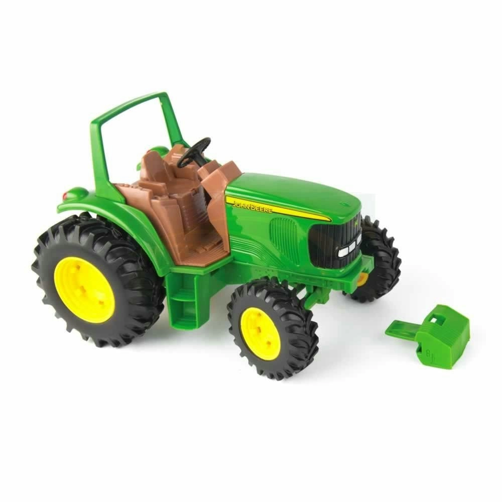 John Deere 20cm Steerable Tractor Kids Interactive Farm Vehicle Fun Toy 3y+