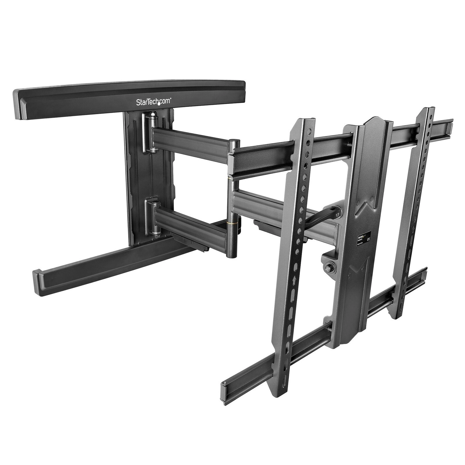 Star Tech Steel TV Wall Mount w/ Tilt/Swivel Arm f/ 80IN 50kg VESA Display Black