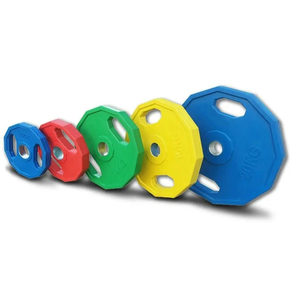 12-Side Olympics Weight Plate for Barbell Dumbbell Home Gym Lifting Training