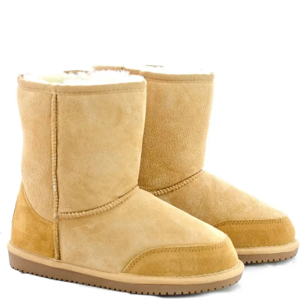 Original Ugg Australia Mid Detailed Chestnut Boots