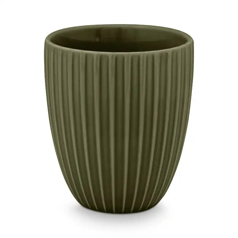 VTWonen Relievo Dark Green 250ml Mug without Ear