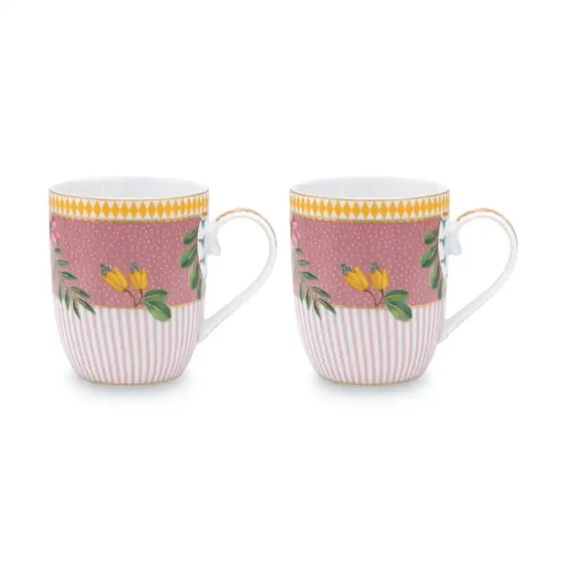 PIP Studio La Majorelle Pink 145ml Mugs Set of 2