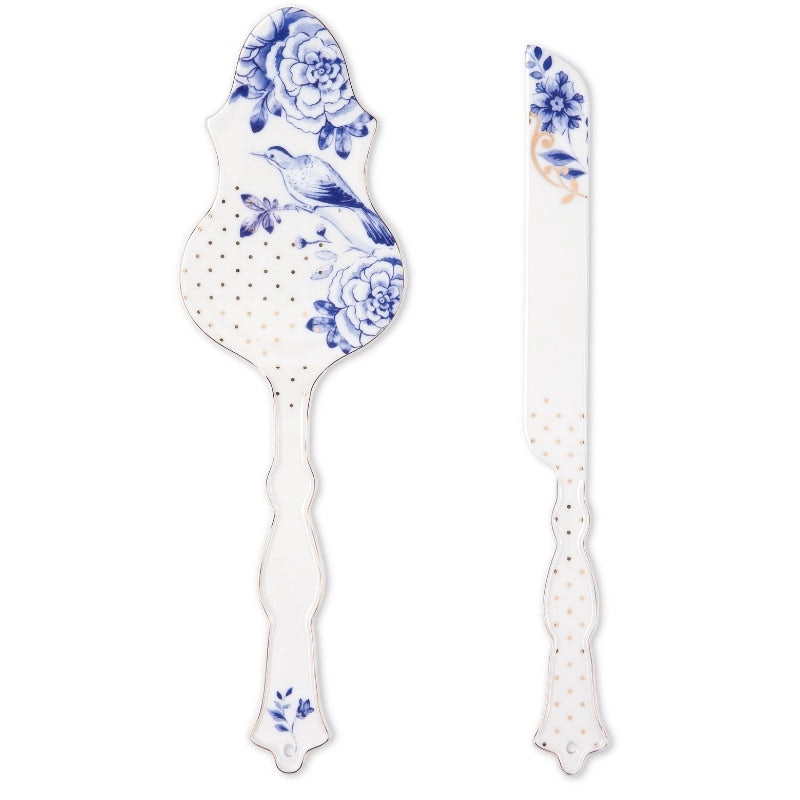 PIP Studio Royal White Cake Knife & Server