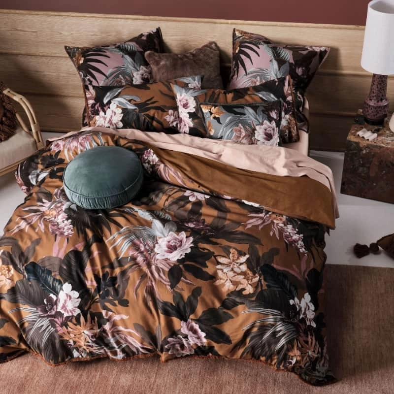 Linen House Marilla Cinnamon Quilt Cover Set