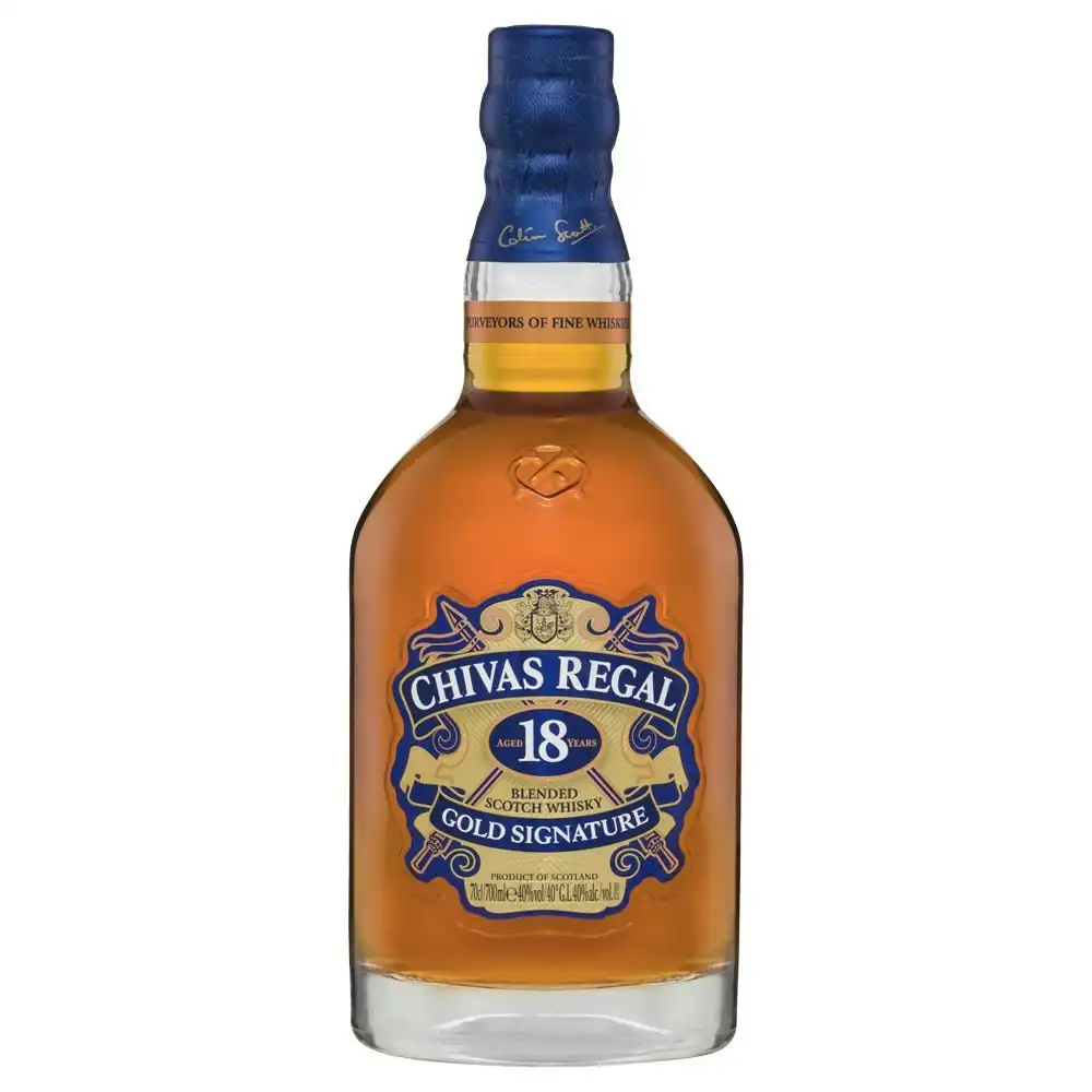 Chivas Regal 18 Gold Signature Blended Scotch Whisky (700mL)