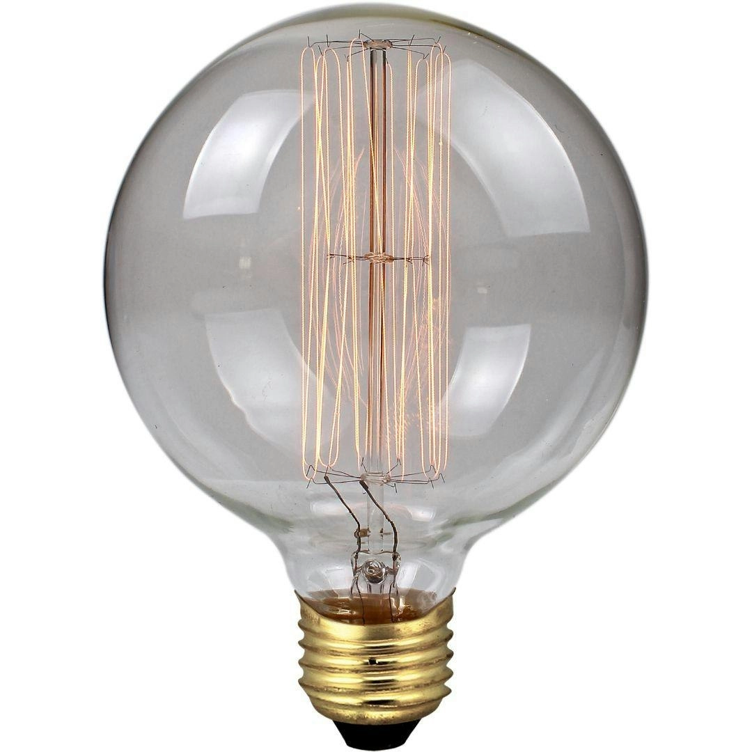 Carbon Filament Globes - G125 - 25 watts - Edison Screw - (E27)