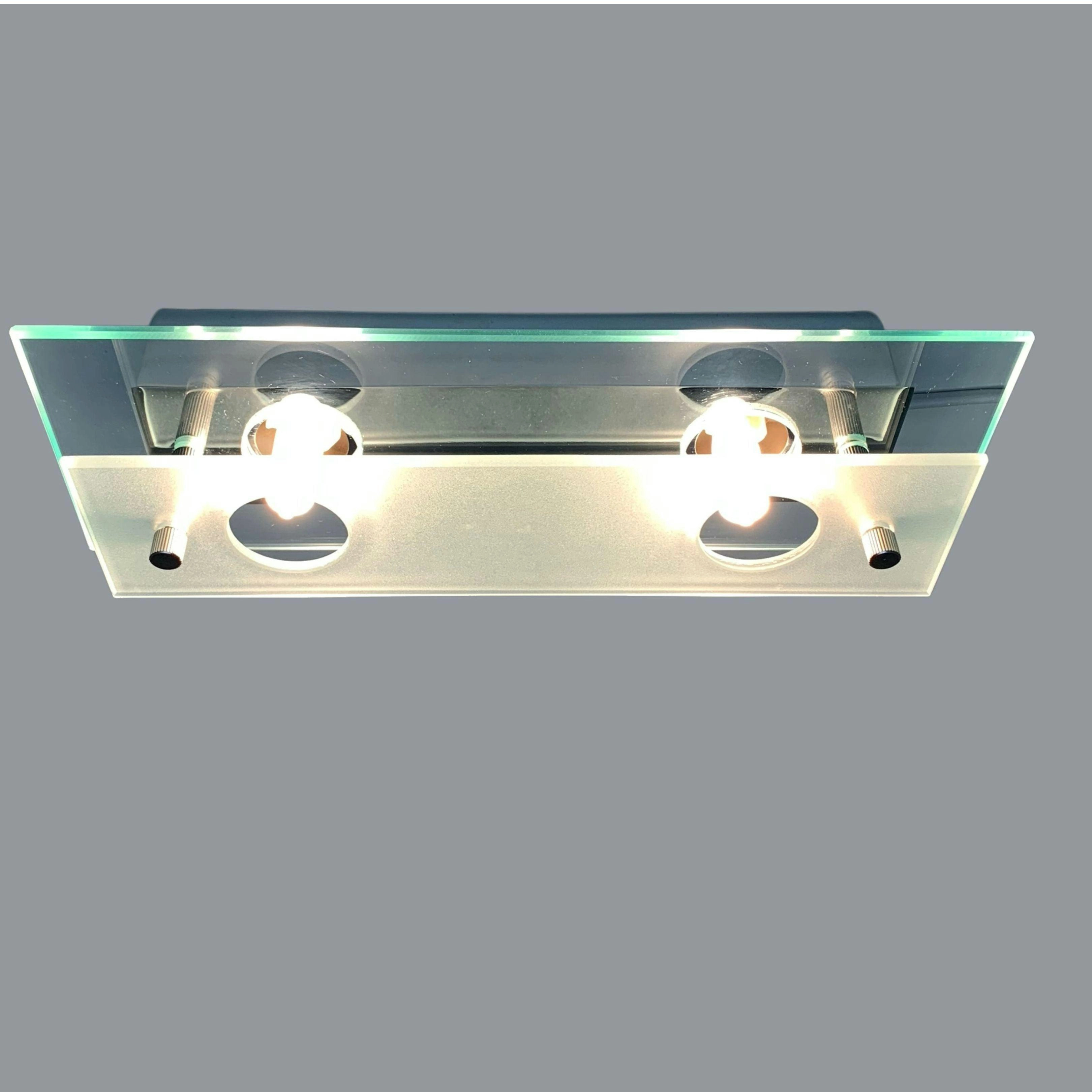 ISCHIA 2 Light Glass Wall/Ceiling Light