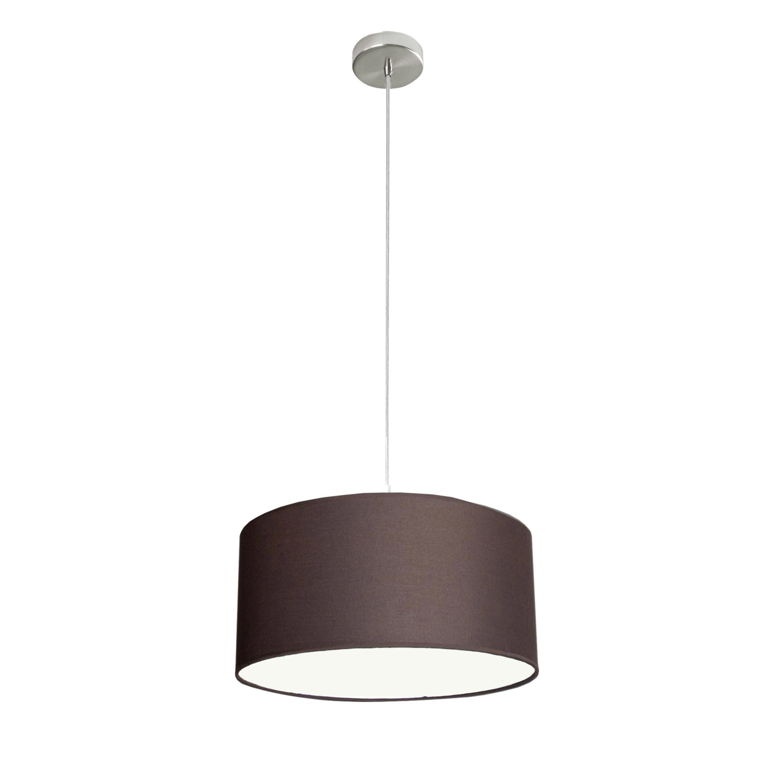 Marco 40cm Chocolate 2 Light Drum Pendant CLEARANCE