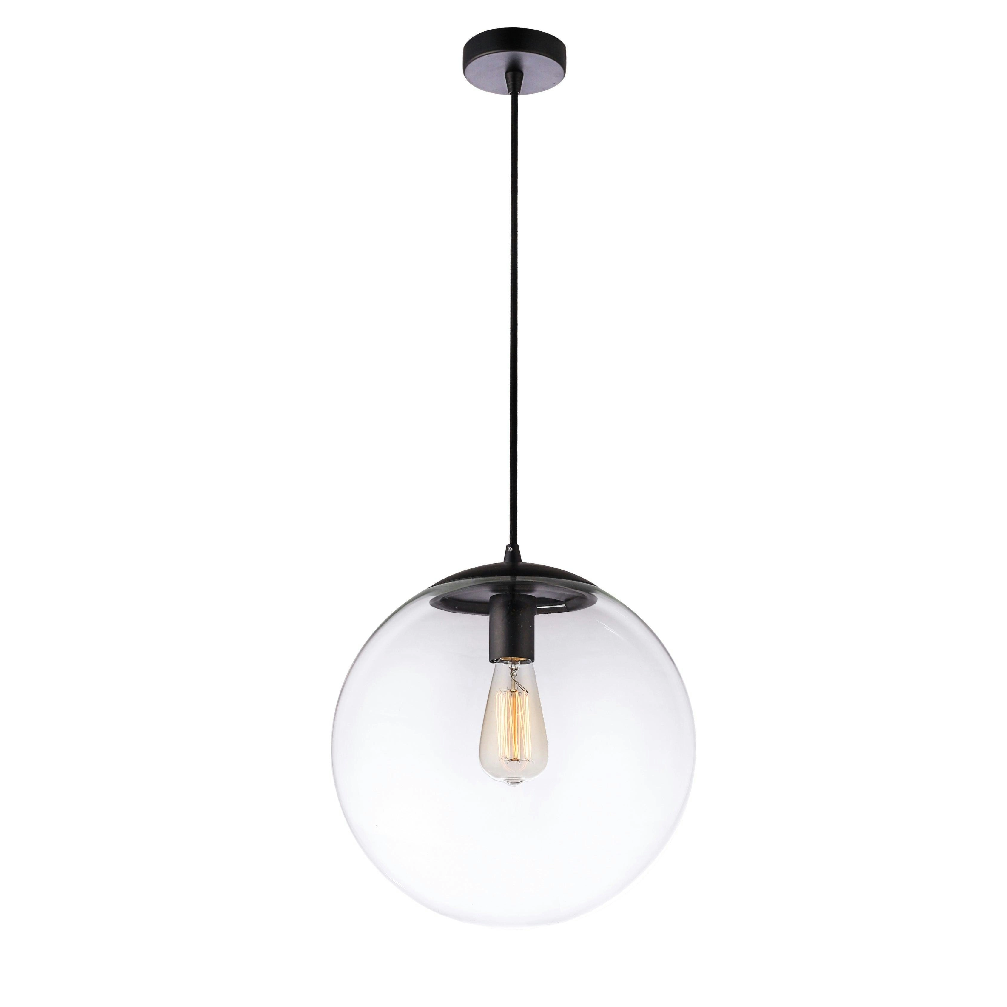 SFERA - 1 light 400mm Clear Glass Ball Pendant