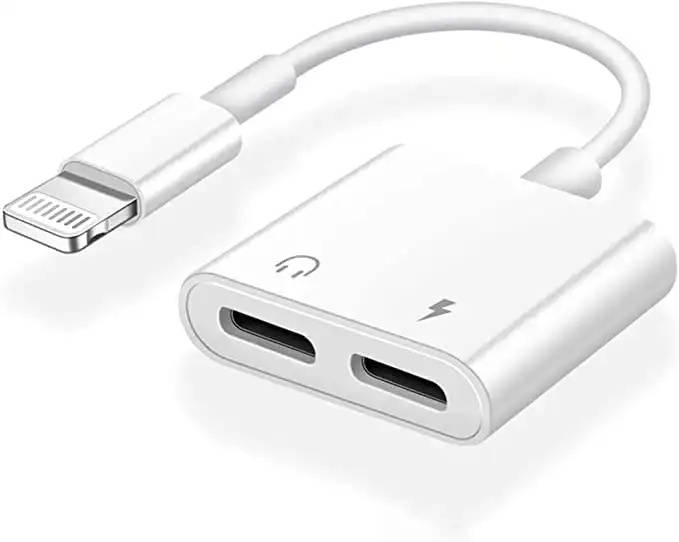 2-in-1 Dual 8 Pin iPhone Adapter and Splitter