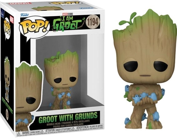 I Am Groot (TV) - Groot w/Grunds Pop! Vinyl