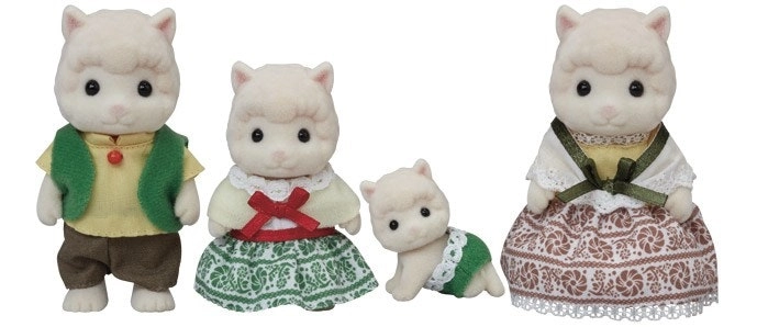 Sylvanian Families - Woolly Alpaca Family | SF5358