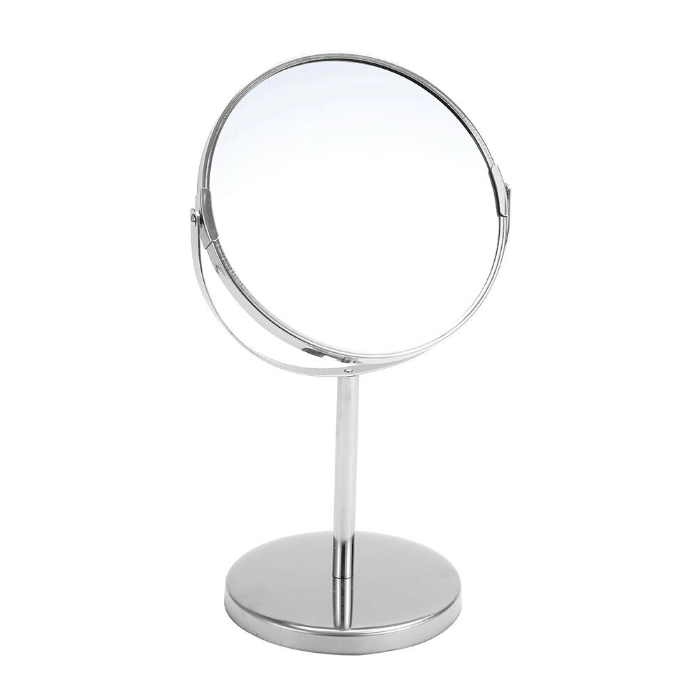 Boxsweden Bano 31.5cm Double Side Cosmetic Mirror Standing Bath Vanity Chrome