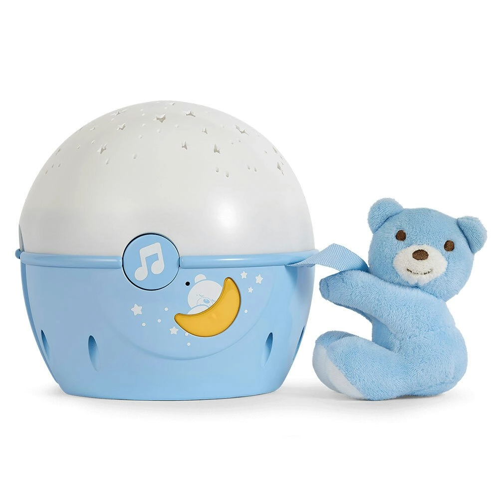 Chicco Next 2 Stars Baby Musical Lamp Cot/Crib Night Light Projector 0m+ Blue