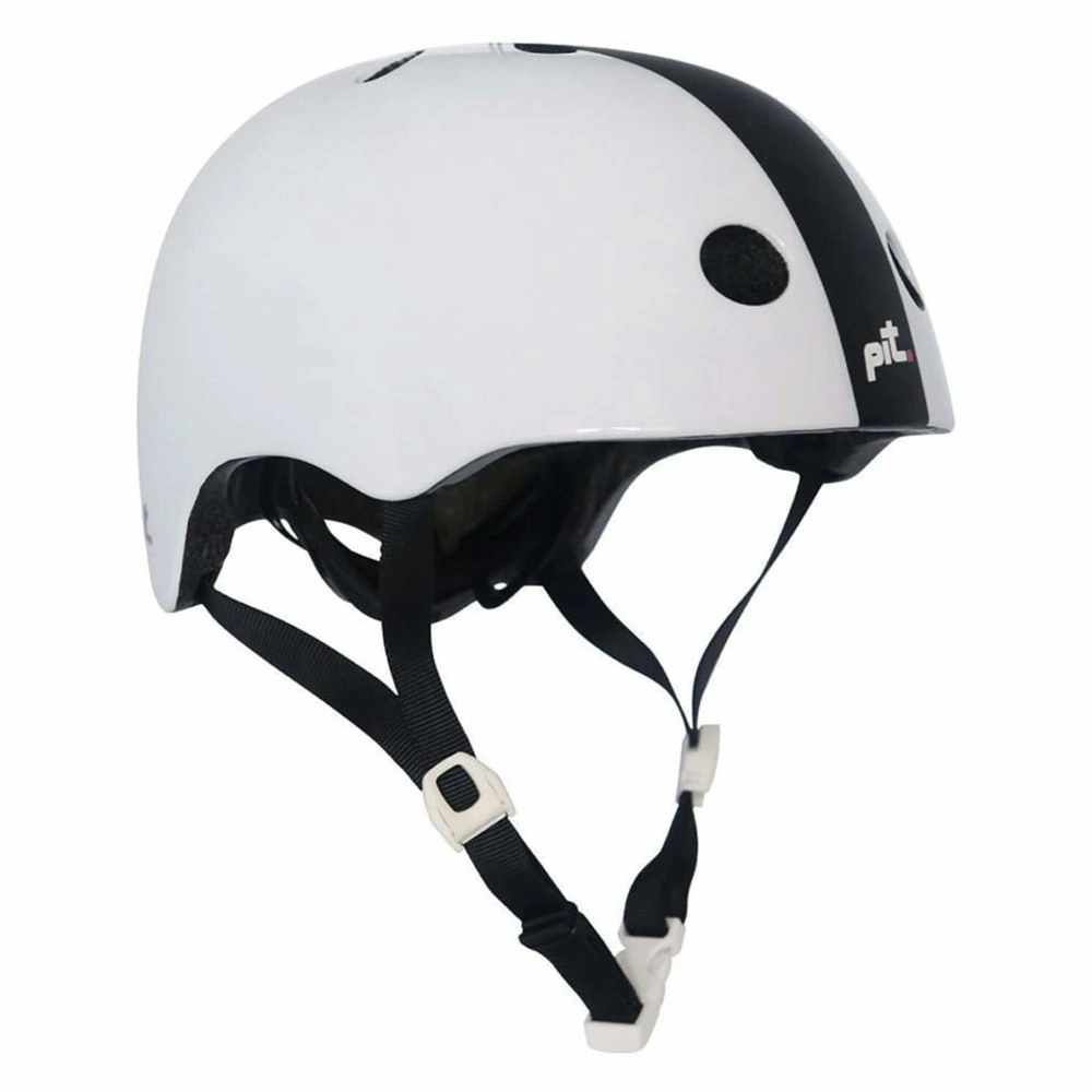 Pit Bicycle/Bike/Sports Helmet Large/X-Large Fits 58-62cm Gloss White/Matte BLK