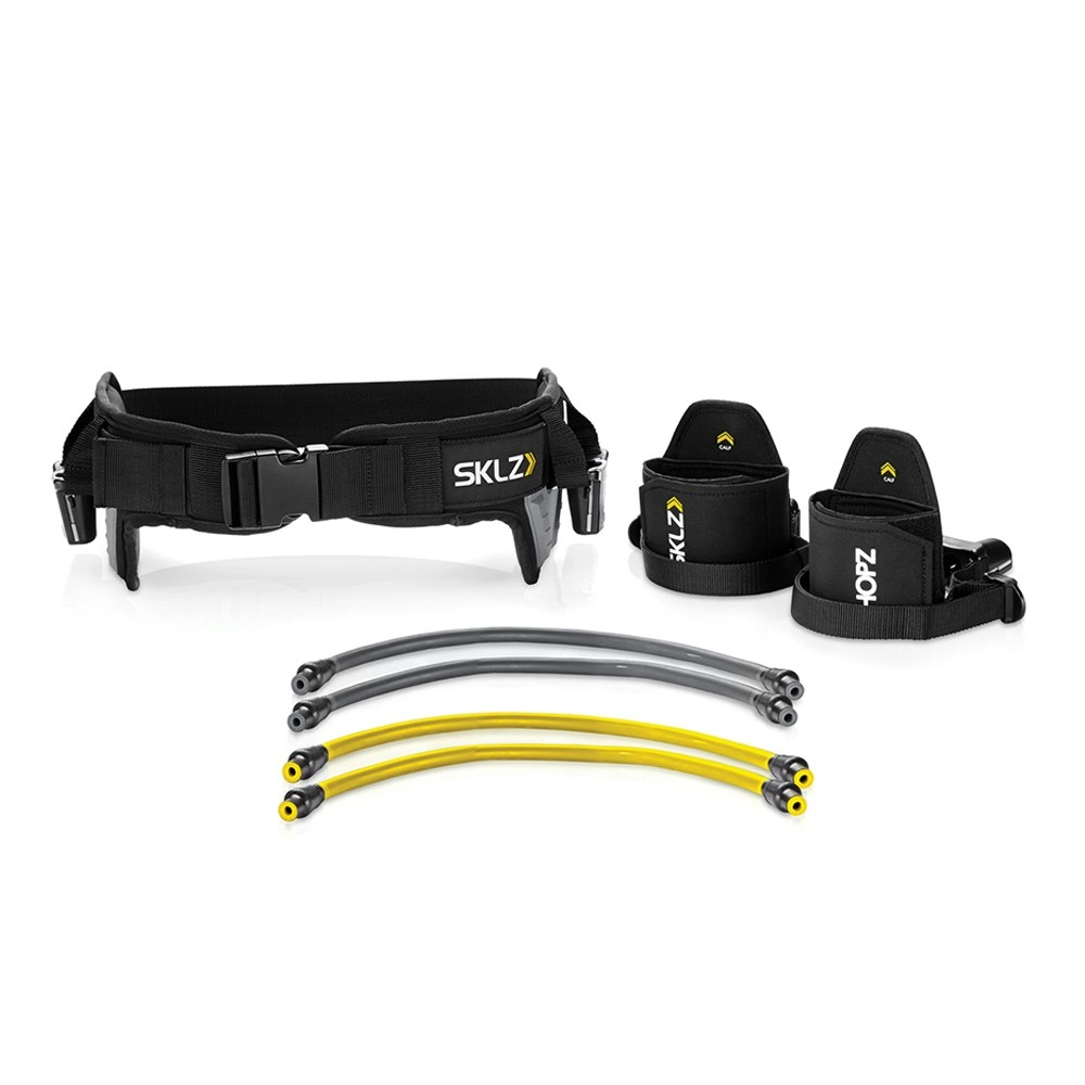 SKLZ HOPZ 2.0 Adjustable Vertical Jump Trainer Resistance Training Cable Set BLK