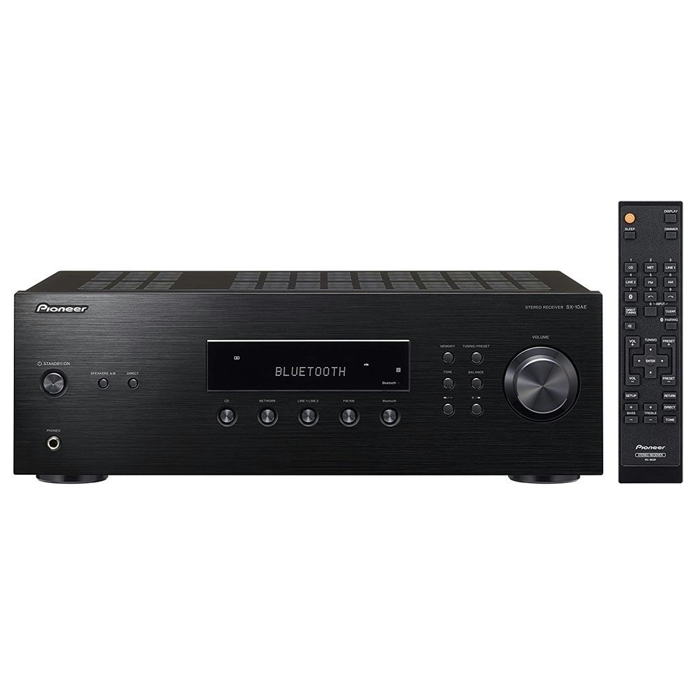 Pioneer SX-10AE Bluetooth Power Music Stereo Receiver/Amplifier Home Audio Black