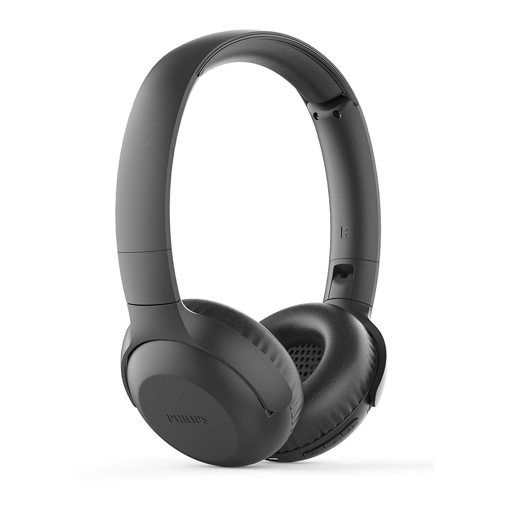 Philips Upbeat On-Ear Wireless Bluetooth Foldable Headphones w/Mic/15hrs Black