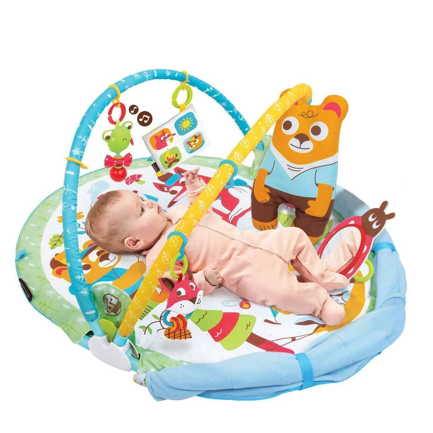 Yookidoo Play'n' Nap Gymotion Activity Gym Mat Kids/Baby/Toddler/Toys 0-12m